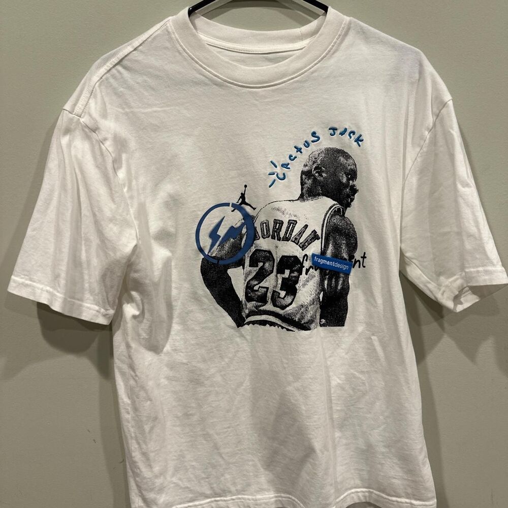 Travis-scott Men's White T-shirt